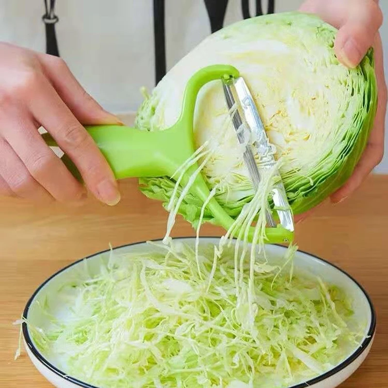 Kiwi Papaya Salad Shredder Peeler ，Vegetable Stainless Steel Kitchen Tool 